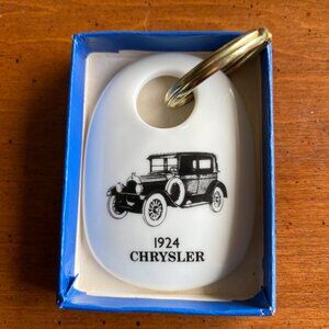 1988 Royal Doulton Chrysler Canada Bone China Keyring